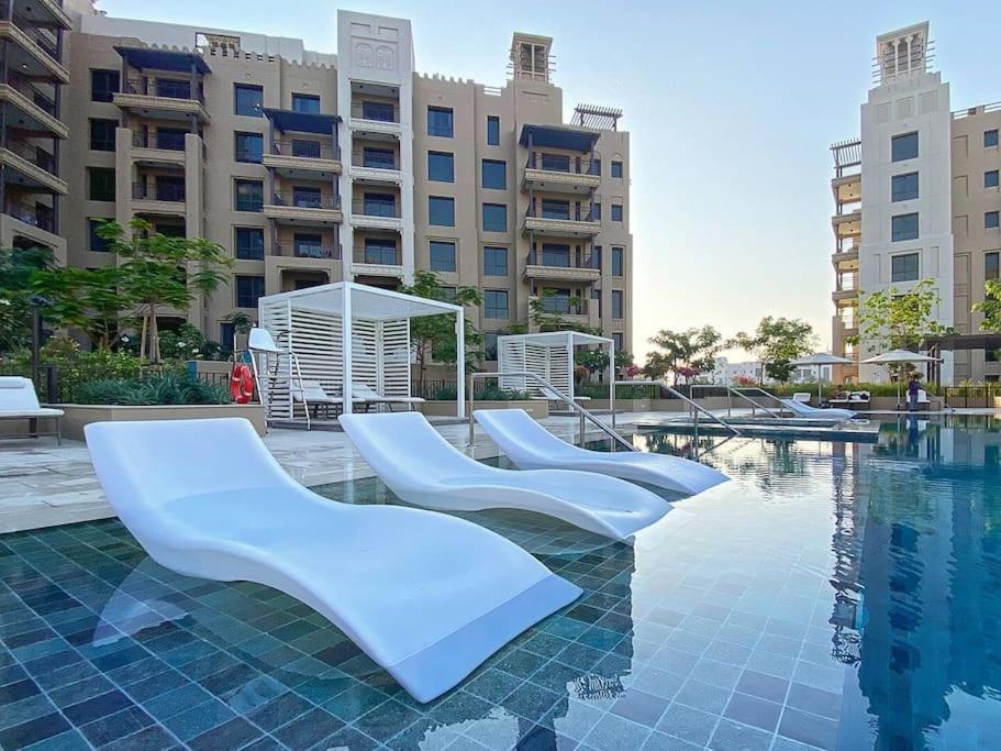 Veluxa - Luxury And Bright 1 Bedroom Apartment, Burj View! Dubai Exterior photo